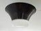 Mid-Century Black and White Glass Ceiling Lamp 1