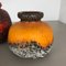 Vintage German Fat Lava Vases from Scheurich, Set of 3, Image 10