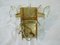 German Crystal and Brass Sconces by Christoph Palme, 1960s, Set of 2, Image 8