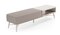 Lacquered, Metal, and Fabric Bench With Storage Box by Pradi for Pradi Handicraft 2