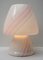 Pilzlampe aus Muranoglas von Maestri Muranesi, 1980er 5