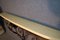 Large Wrought Iron and Travertine Console Table, 1950s, Image 7