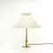 Danish Brass Table Lamp from Le Klint, 1960s, Image 1