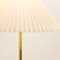 Danish Brass Table Lamp from Le Klint, 1960s 3