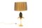 Palm Tree Table Lamp with Marble Egg from Maison Charles, 1970s, Image 1