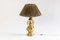 19th Century Gilt Brass and Bronze Table Lamps, Set of 2 4