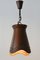 Lámpara de techo alemana de cobre, años 50, Imagen 2