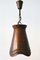 German Copper Ceiling Lamp, 1950s 4