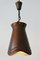 German Copper Ceiling Lamp, 1950s 7