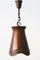 German Copper Ceiling Lamp, 1950s 1