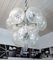 Space Age German Etched Glass and Chrome Sputnik Chandelier, 1960s 1