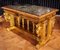 19th Century Renaissance Style Giltwood and Marble Console Table 7