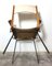 Vintage Italian Boomerang Desk Chair by Carlo de Carli, 1950s 7