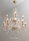 Lustre Mid-Century en Cristal, Italie, 1950s 2