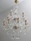 Mid-Century Italian Crystal Chandelier, 1950s 1