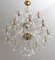 Lustre Mid-Century en Cristal, Italie, 1950s 5