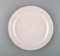 White Model Cordial Palet Dinner Plate by Jens Quistgaard for Bing & Grondahl, 1960s, Set of 14, Image 1