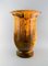 Große Glasierte Vintage Steingut Vase von Svend Hammershøi für Kähler 1