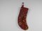 Contemporary Christmas Stocking made from Vintage Kilim 1