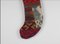 Contemporary Christmas Stocking made from Vintage Kilim 4