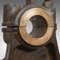 Antiker englischer Briefbeschwerer aus Gusseisen & Bronze 7