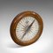 Antique Regency English Oak Maritime Compass, 1830s 8