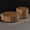 Doris Cast Bronze Multifaceted Coffee Table Set from Fred & Juul, Set of 2, Image 2