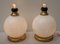 Mid-Century Brass and Murano Glass Table Lamps, 1970s, Set of 2 4