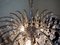 Crystal and Chrome Chandelier, 1970s 4