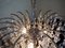 Crystal and Chrome Chandelier, 1970s, Image 4