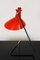 Black & Red Asymmetrical Table Lamp by Josef Hurka for Napako, 1960s 13