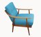 Cherry Wood Armchair from Knoll Antimott, 1950s 6