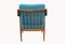 Cherry Wood Armchair from Knoll Antimott, 1950s 9