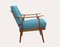 Cherry Wood Armchair from Knoll Antimott, 1950s 10