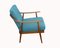 Cherry Wood Armchair from Knoll Antimott, 1950s, Image 11