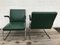 Tubular Steel Lounge Chairs and Stools from Drabert, 1940s, Set of 4 12