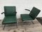 Tubular Steel Lounge Chairs and Stools from Drabert, 1940s, Set of 4, Image 13