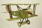 Tin Model WWI Royal Air Force Biplane, 1920s 1