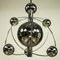 Large Space Age Chrome Sputnik Pendant Lamp, 1950s 2