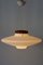 Lámpara colgante UFO modelo 565 sueca de Uno & Östen Kristiansson para Luxus, años 50, Imagen 4