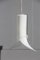 Deckenlampen aus weißem & transparentem Muranoglas von Mazzega, 1970er, 2er Set 14