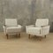 Cream Armchairs, 1950s, Set of 2, Image 4