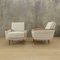 Cream Armchairs, 1950s, Set of 2 8