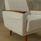 Cream Armchairs, 1950s, Set of 2 2