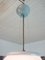 Lámpara colgante italiana era espacial de cristal de Murano y metal, años 80, Imagen 4