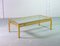Mid-Century French Brass and Brushed Aluminum Coffee Table by Pierre Vandel, 1970s, Image 8