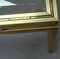 Mid-Century French Brass and Brushed Aluminum Coffee Table by Pierre Vandel, 1970s 14