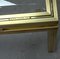 Mid-Century French Brass and Brushed Aluminum Coffee Table by Pierre Vandel, 1970s, Image 14