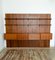 Large Mid-Century Danish Chestnut Wall Unit by Poul Cadovius for Cado, 1960s 1