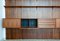 Large Mid-Century Danish Chestnut Wall Unit by Poul Cadovius for Cado, 1960s 9